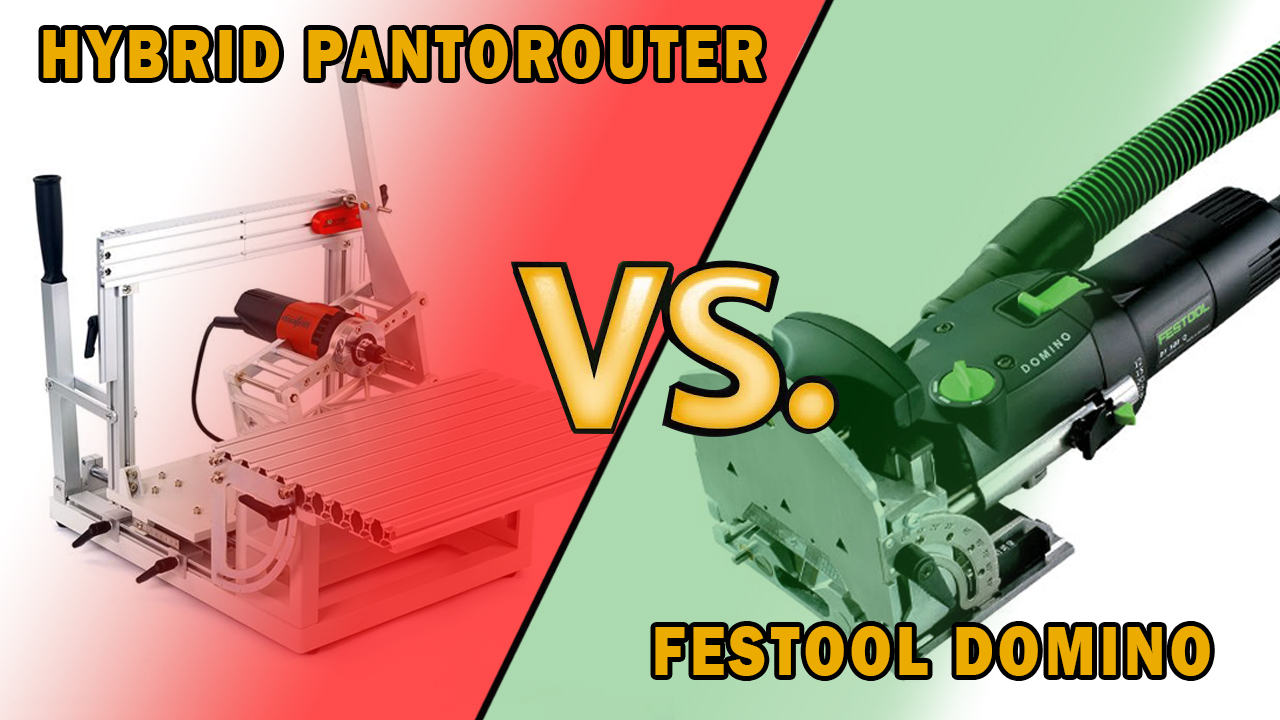 So sánh Festool Domino với Hybrid PantoRouter